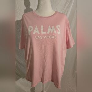PALMS Pink Las Vegas Graphic T-Shirt